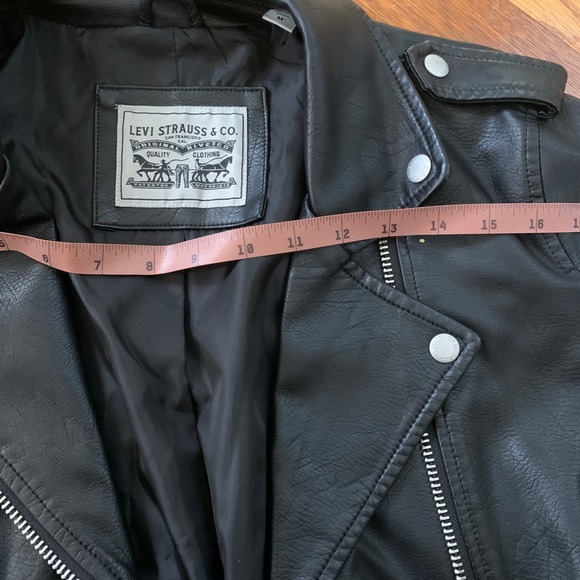 {Levi} faux leather jacket - Picture 14 of 15